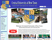 Tablet Screenshot of centralu.us